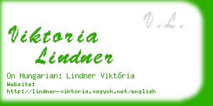 viktoria lindner business card